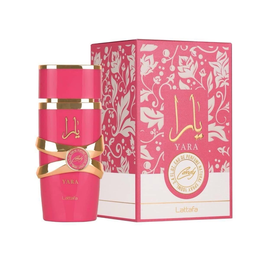 عطر يارا كاندي (Yara Candy) من "لطافة" هو إضافة جديدة ومميزة لمجموعة عطور "يارا" الشهيرة، صدر في عام 2024.